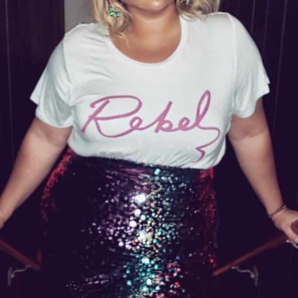 NWT Rebel Wilson x Angels t shirt